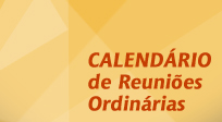 Calendário de Reuniões Ordinárias